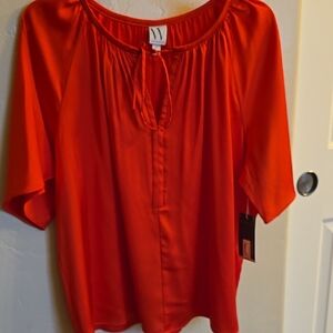 Vibrant Orange Women's Top by